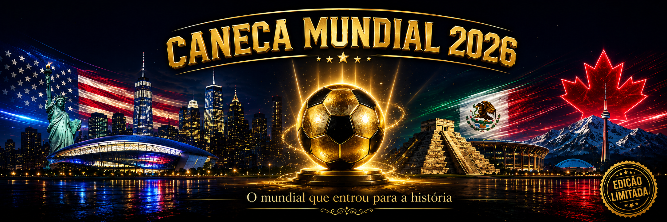 Caneca Mundial 2026